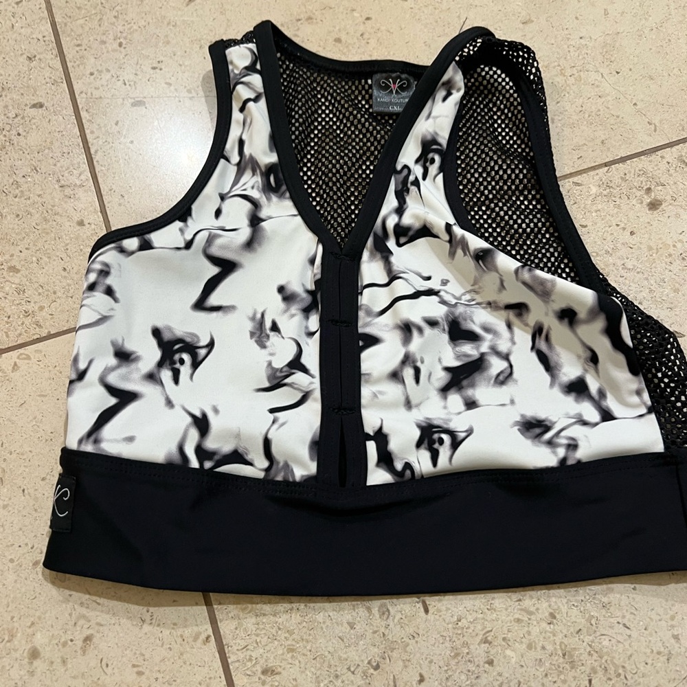 Dance tank top Kandi couture brand size Child Large